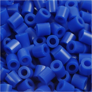 Rørperler, str. 5x5 mm, hulstr. 2,5 mm, medium, mørk blå (32232), 1100 stk./ 1 pk.