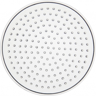 Perleplade, lille rund, medium, str. 9 cm, transparent, 1 stk.