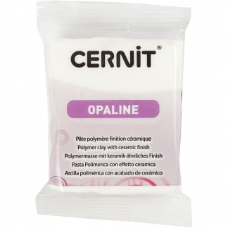 Cernit, porcelain white (010), 56 g/ 1 pk.