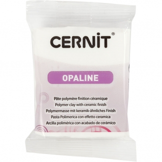 Cernit, porcelain white (010), 56g/ 1 pk.