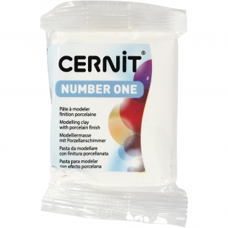 Cernit, opaque white (027), 56 g/ 1 pk.