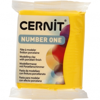 Cernit, yellow (700), 56 g/ 1 pk.