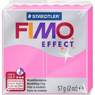 FIMO® Effect, neon pink, 57 g/ 1 pk.