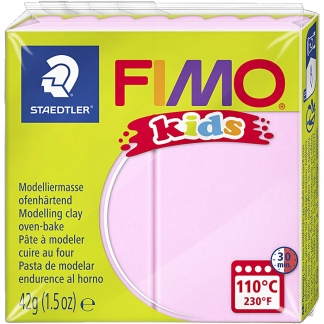 FIMO® Kids ler, rosa, 42 g/ 1 pk.