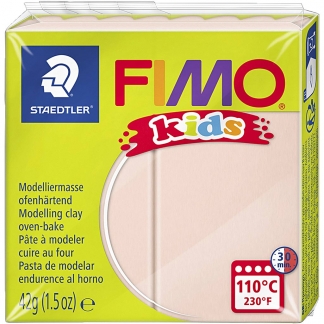 FIMO® Kids ler, lys pudder, 42 g/ 1 pk.