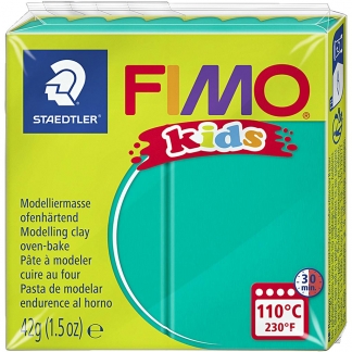 FIMO® Kids ler, grøn, 42 g/ 1 pk.