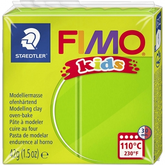 FIMO® Kids ler, lys grøn, 42 g/ 1 pk.