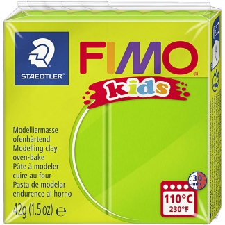 FIMO® Kids ler, lys grøn, 42g/ 1 pk.