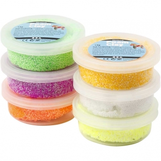 Foam Clay®, forårsfarver, 6x14 g/ 1 pk.