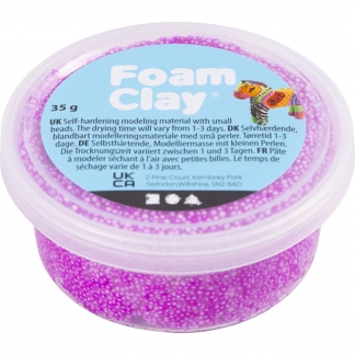 Foam Clay&reg;, lys lilla, 35 g/ 1 ds.