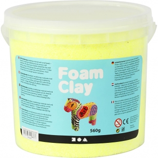 Foam Clay&reg;, lys gul, 560 g/ 1 spand