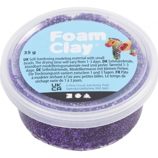 Foam Clay&reg;, lilla, 35 g/ 1 ds.