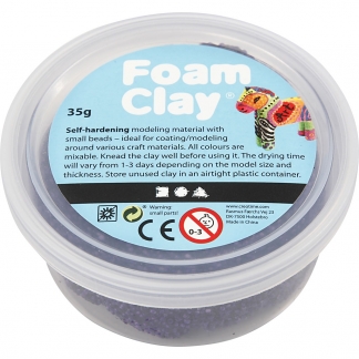 Foam Clay®, lilla, 35 g/ 1 ds.