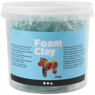 Foam Clay&reg;, m&oslash;rk gr&oslash;n, 560 g/ 1 spand