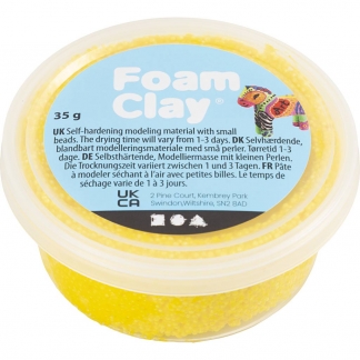 Foam Clay&reg;, gul, 35 g/ 1 ds.