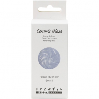 Keramik Glasur, 984-1101 °C, dækkende, Pastel Lavender, 60 ml/ 1 fl.