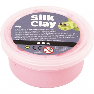 Silk Clay®, pink, 40 g/ 1 ds.