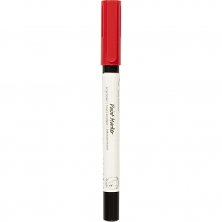 Dekorationstusch, streg 0,9-1,3 mm, r&oslash;d, 1 stk.