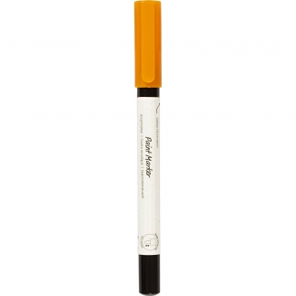 Dekorationstusch, streg 0,9-1,3 mm, orange, 1 stk.