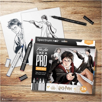 DIY Kit Illustration, Harry Potter, ass. farver, 1 pk.